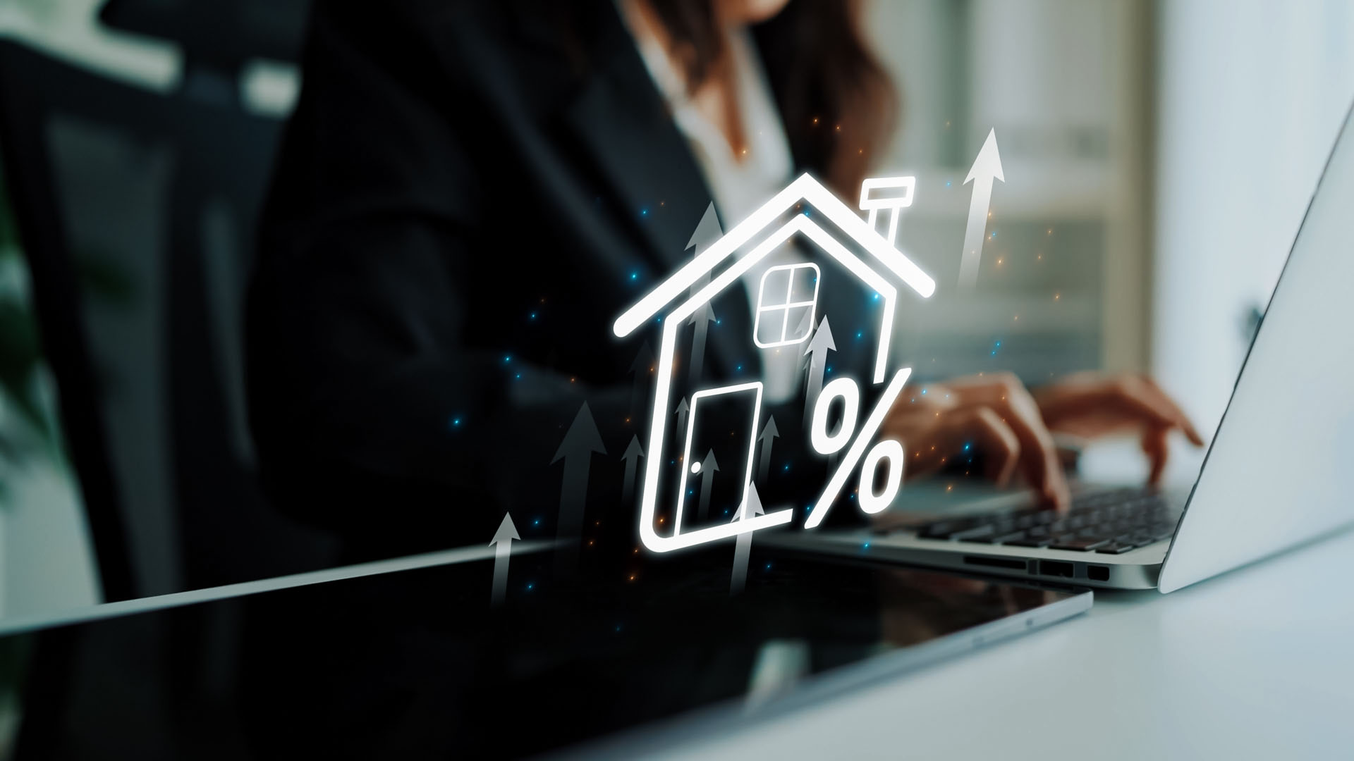 Real,Estate,Investment,Profit,Illustration,Showing,Rising,House,Value,,Property